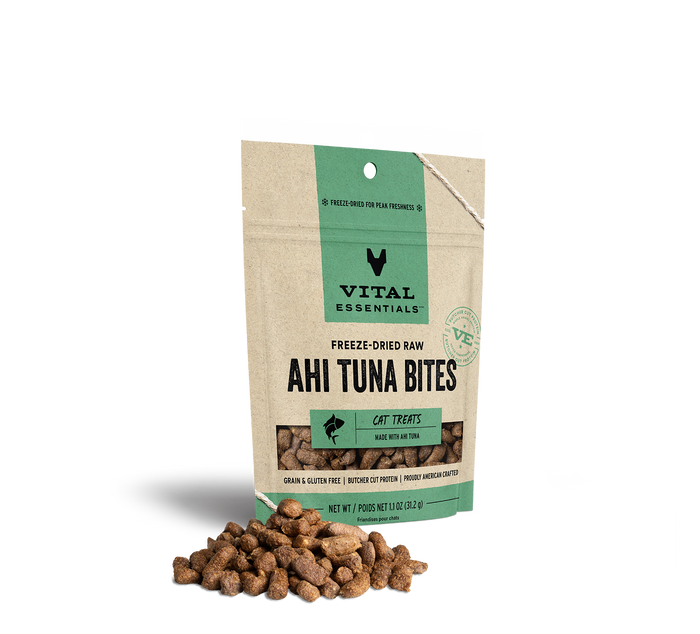 Vital Essentials Cat Freeze-Dried Ahi Tuna Cat Treats