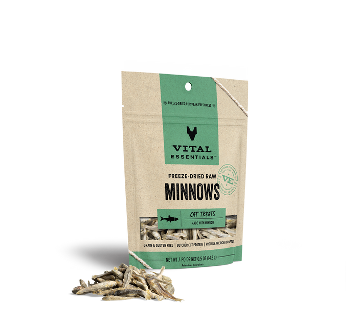 Vital Essentials Cat Freeze-Dried Minnows Cat Treats
