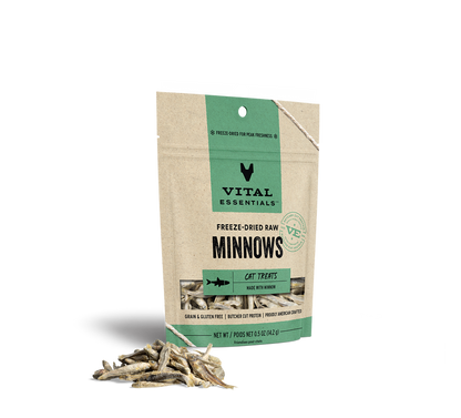 Vital Essentials Cat Freeze-Dried Minnows Cat Treats