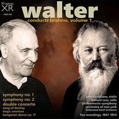 WALTER conducts Brahms (1941-54) - PABX005 - CD