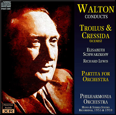 WALTON conducts his Troilus & Cressida, Partita for Orchestra (1955/59) - PASC286 - CD