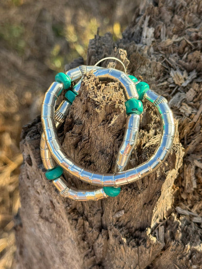 Western Sparkle Turquoise Bracelet Set