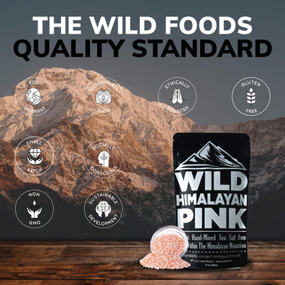 Wild Himalayan Pink Salt - Fine Grain Salt Wild Foods
