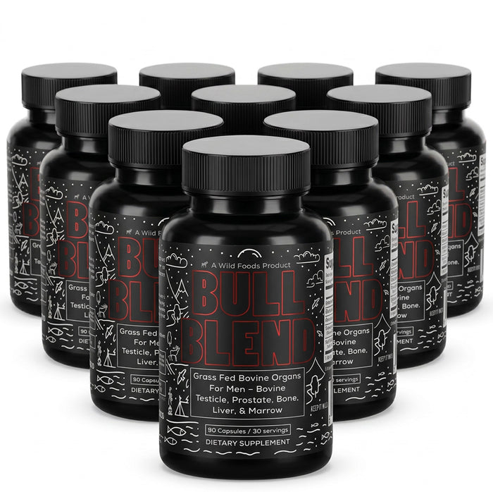 Wholesale of 10 - The Bull Blend - Beef Organs for Hormone Support