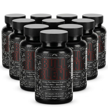 Wholesale of 10 - The Bull Blend - Beef Organs for Hormone Support