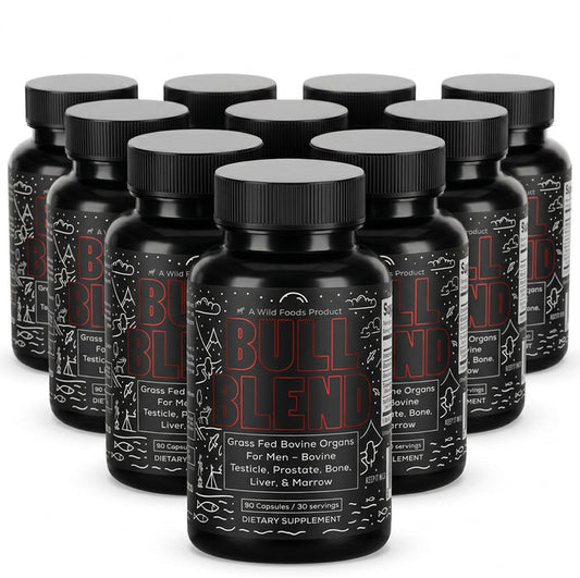 Wholesale of 10 - The Bull Blend - Beef Organs for Hormone Support