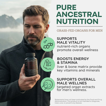 Wholesale of 10 - The Bull Blend - Beef Organs for Hormone Support