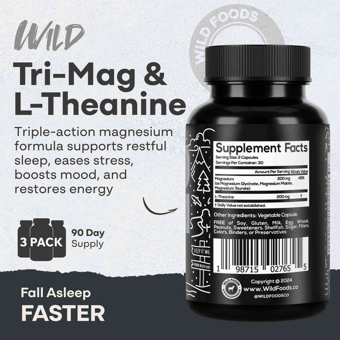 Wholesale of 10 - Tri-Mag with L-Theanine