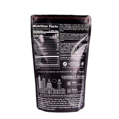 Wholesale Wild Cocoa Powder - Organic, Single-Origin, Small farms Wholesale Wild Foods