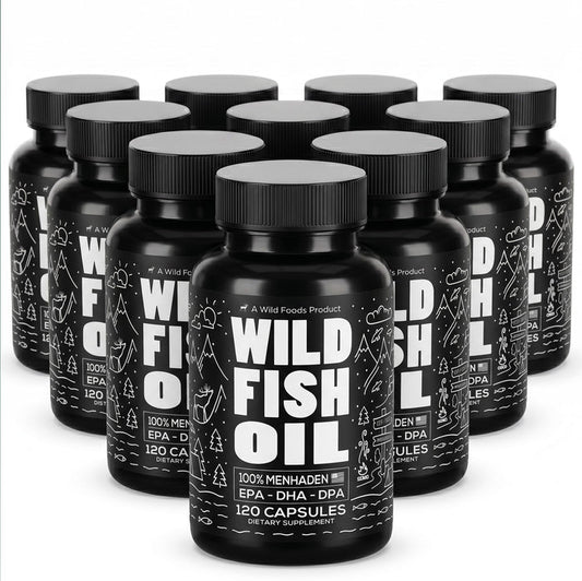 Wholesale of 10 - Wild Fish Oil, Omega-3 DHA, EPA, DPA, TG Form