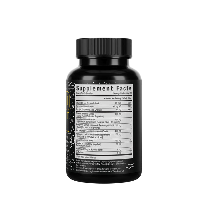 Wild Man Men's Herbal Hormone Stack - Wholesale case of TEN Wholesale Wild Foods