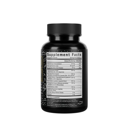 Wild Man Men's Herbal Hormone Stack - Wholesale case of TEN Wholesale Wild Foods