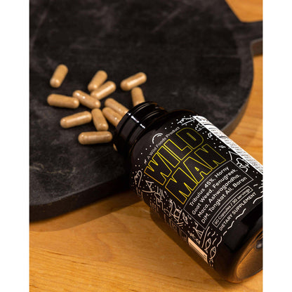 Wild Man Men's Herbal Hormone Stack - Wholesale case of TEN Wholesale Wild Foods