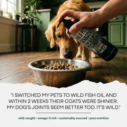 Wholesale of 10 - Wild Pets Liquid Fish Oil