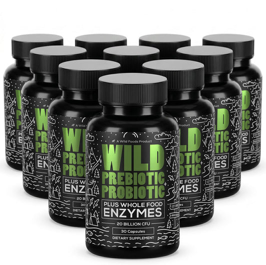 Wholesale of 10 - Wild Prebiotic & Probiotic with Digestive Enzymes