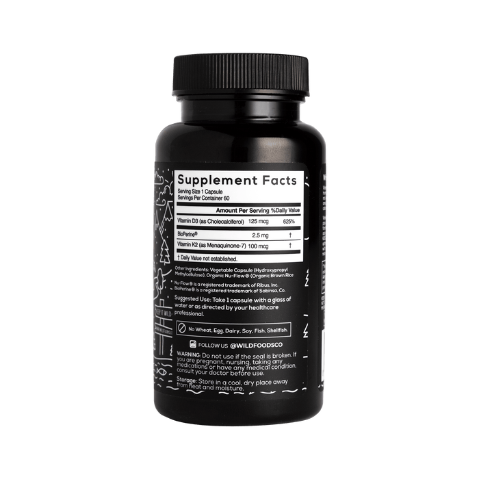 Wholesale of 10 - Wild Vitamin K2 & D3
