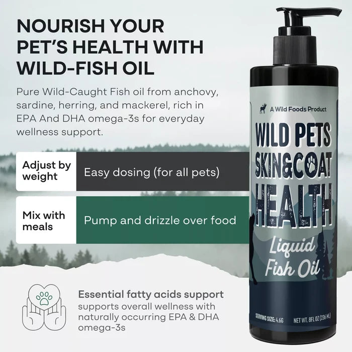 Wild Pets Liquid Fish Oil