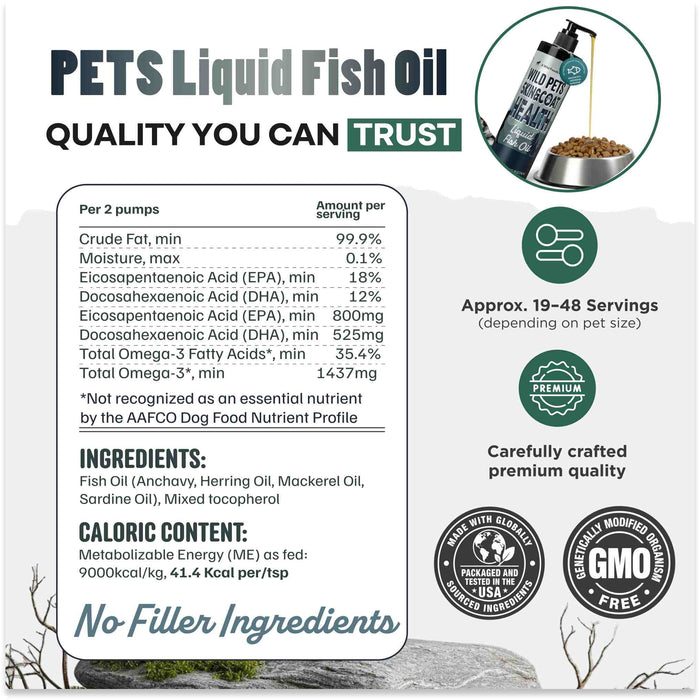 Wild Pets Liquid Fish Oil