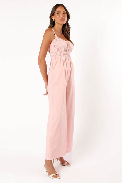 Petal and Pup USA Rompers Williams Jumpsuit - Pale Pink