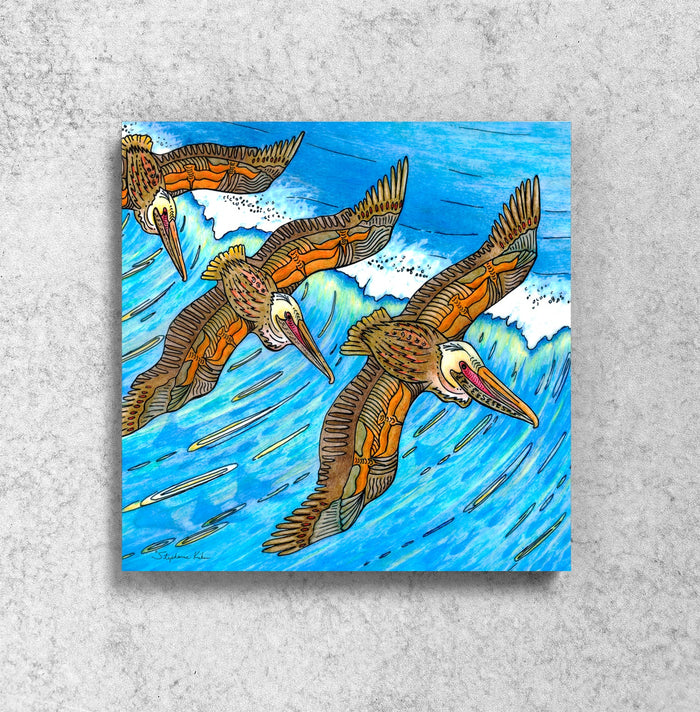 Wings over Waves Magnet