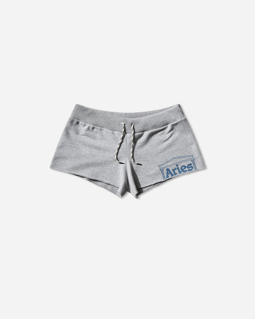 Aries Adoro Aries Booty Shorts Grey Marl Shorts Short AR3030005 GREYMARL