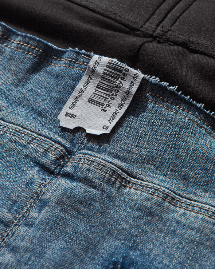 Prototypes Waistband Denim Pencil Skirt S25 Skirts Midi PT07DSK01WWB DENIMBLUE