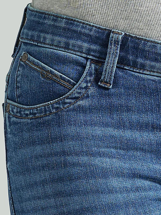 Wrangler Women's Ultimate Riding Jean Willow Mid-Rise Bootcut in Jennifer