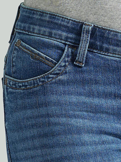 Wrangler Women's Ultimate Riding Jean Willow Mid-Rise Bootcut in Jennifer