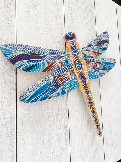 Yellow Dragonfly - Dragonfly Shape