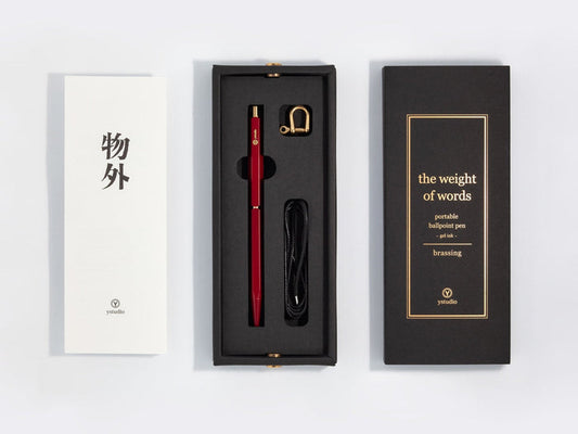 Ystudio Brassing - Portable Ballpoint Pen