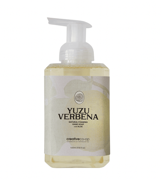 Creative Co-op Accessories Yuzu Verbena Foaming Hand Soap