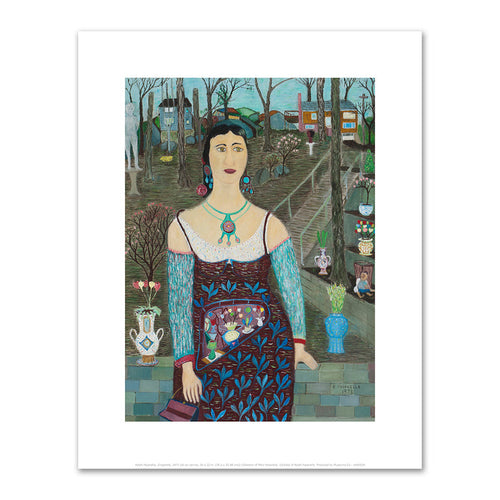Ralph Fasanella, Zingarella, 1973, Collection of Marc Fasanella, Â© Estate of Ralph Fasanella. Fine Art Prints in various sizes by Museums.Co