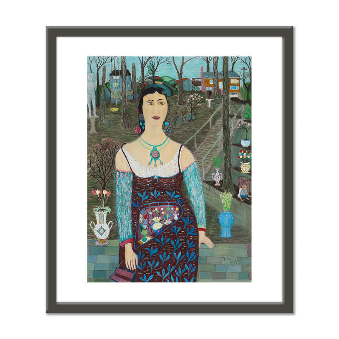 Ralph Fasanella, Zingarella, 1973, Collection of Marc Fasanella, Â© Estate of Ralph Fasanella. Fine Art Prints in various sizes by Museums.Co