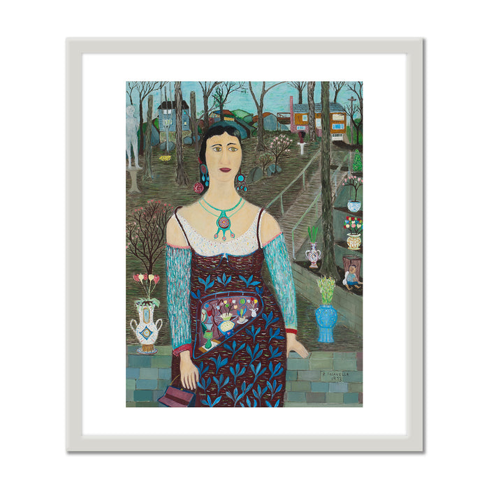 Ralph Fasanella, Zingarella, 1973, Collection of Marc Fasanella, Â© Estate of Ralph Fasanella. Fine Art Prints in various sizes by Museums.Co